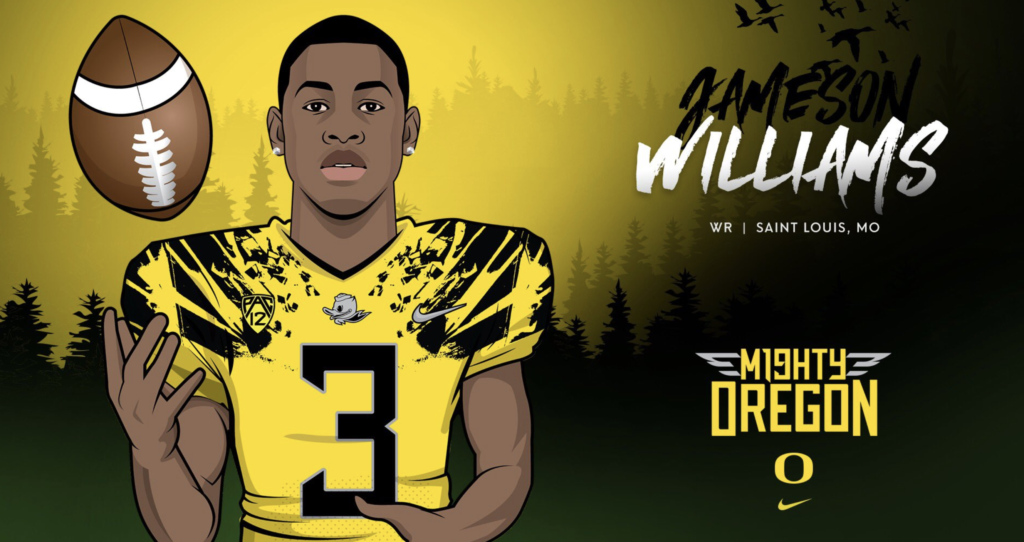 What are the Ducks getting in Jameson Williams